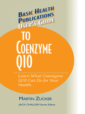 cover image of User's Guide to Coenzyme Q10